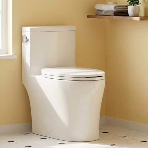 One-Piece Toilet for Bathroom Comfort