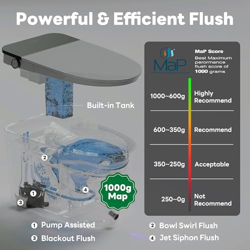 Casta Diva Smart Toilet with view 2