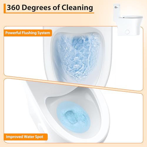 One-Piece Toilet for Bathroom Comfort view 4
