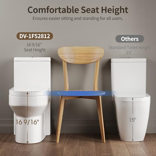 DeerValley Compact One Piece Toilet view 5