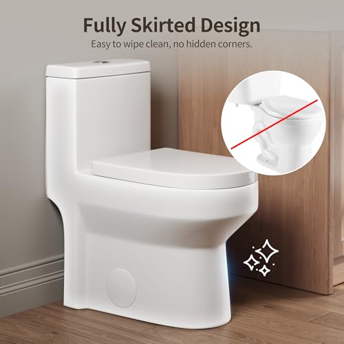 DeerValley Compact One Piece Toilet view 4