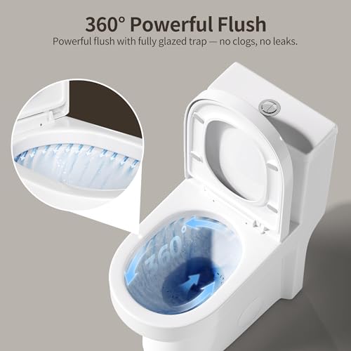 DeerValley Compact One Piece Toilet view 5