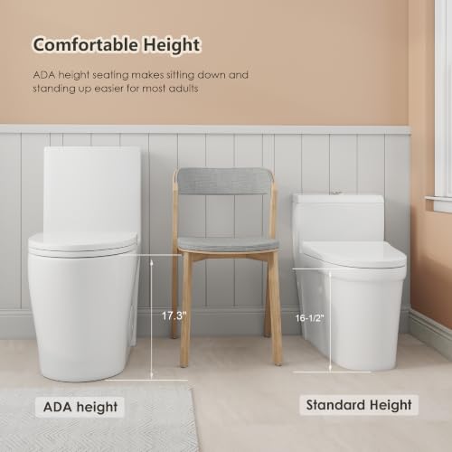 One Piece Toilet Elongated with view 5