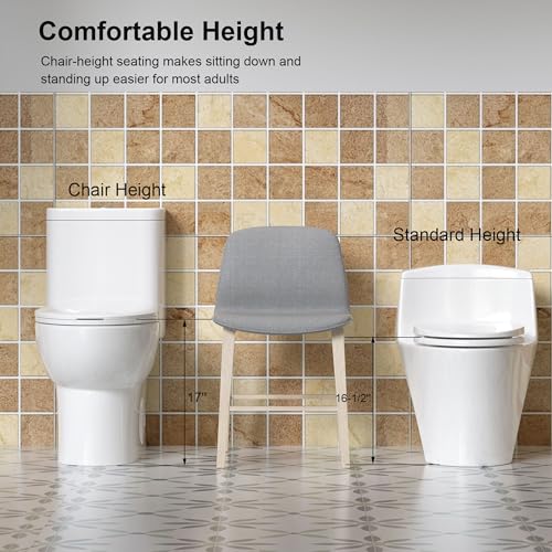 HRVEOCEI Dual Flush One Piece view 5